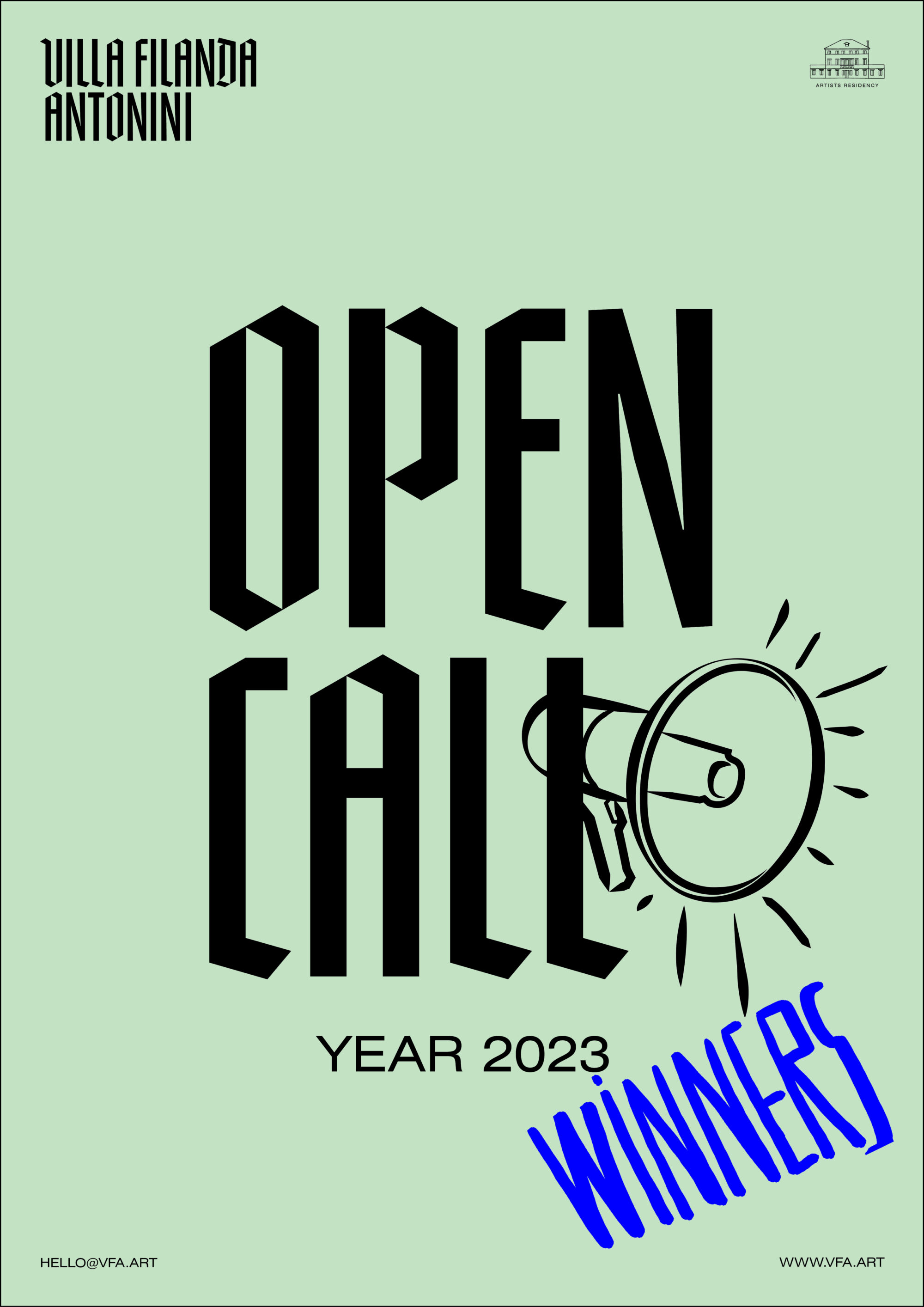 Open Call 2023, winners